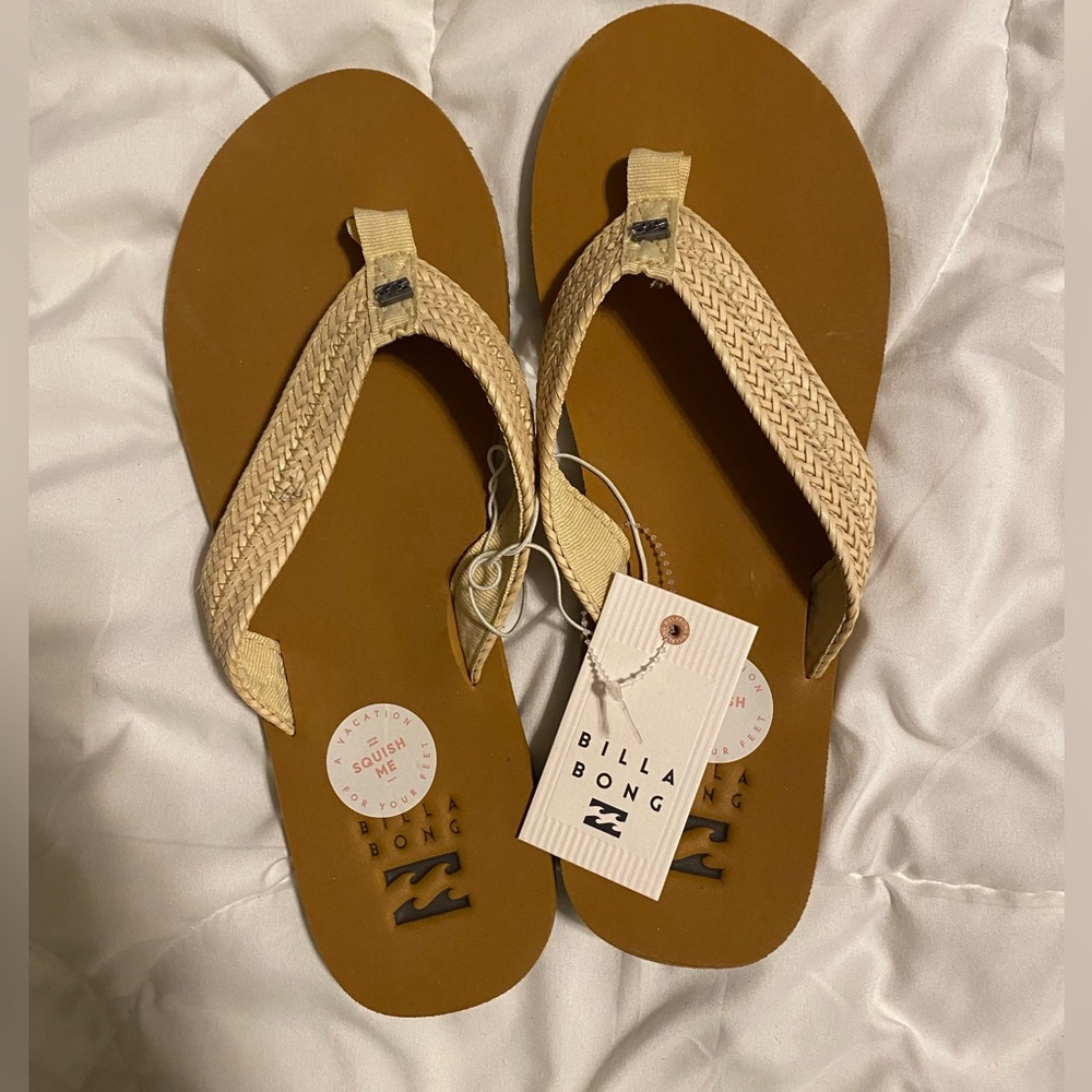 Brand new flip flops